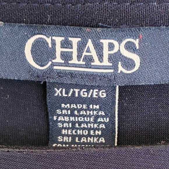 Navy Dress size XL by Chaps - Picture 7 of 7